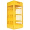 Vestil Yellow Cylinder Cabinet Horizontal 8 Cylinder Capacity CYL-H-8 - alternate 1